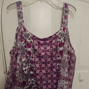 Cold-shoulder blouse